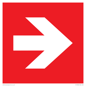 Right arrow (white on red background)